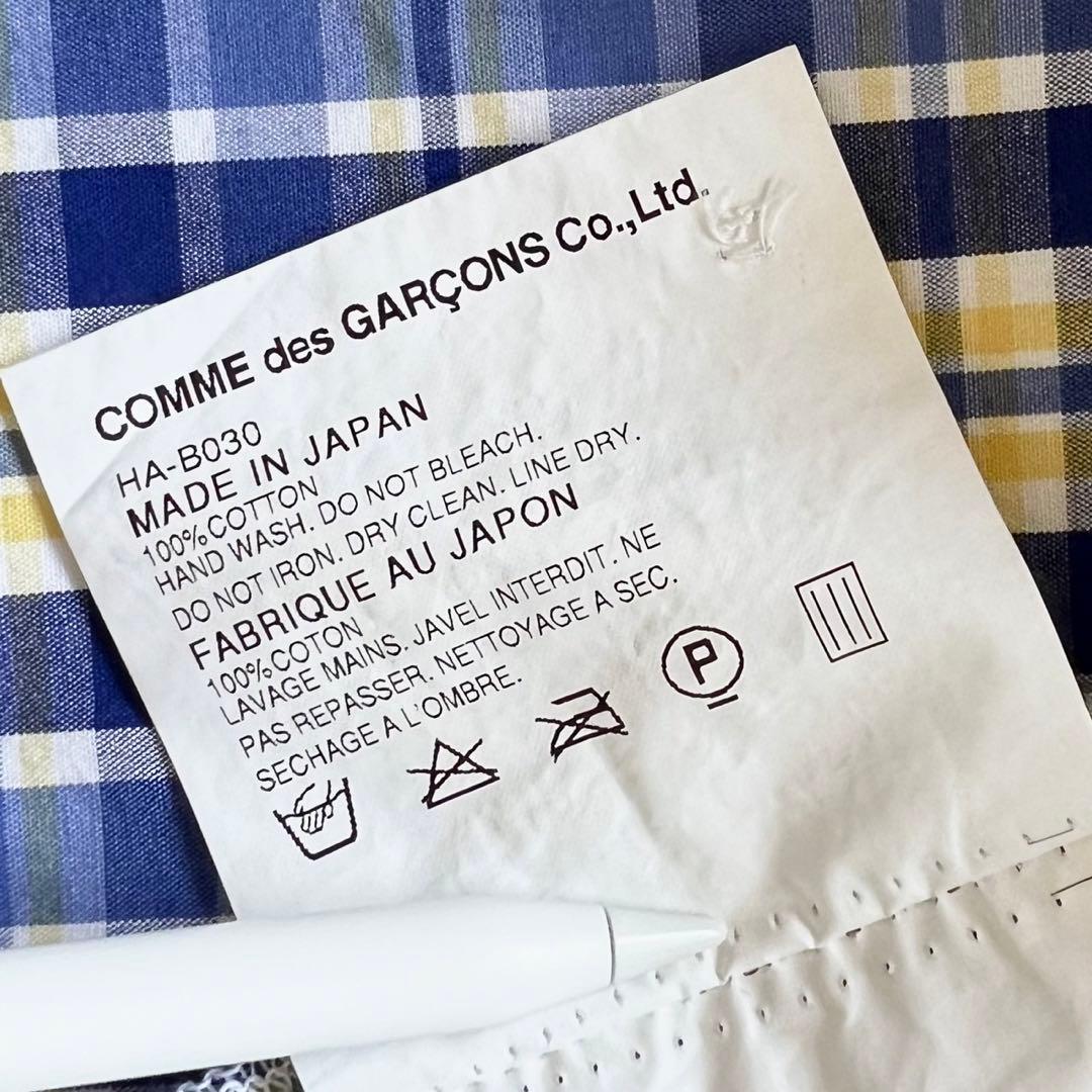 【00s 美品】COMME des GARCONS HOMME/三本針/シャツ