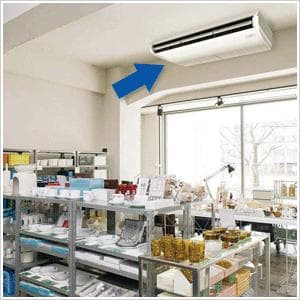 東芝 業務用エアコン GCEA14011XU:スマートエコ 天井吊形 5馬力