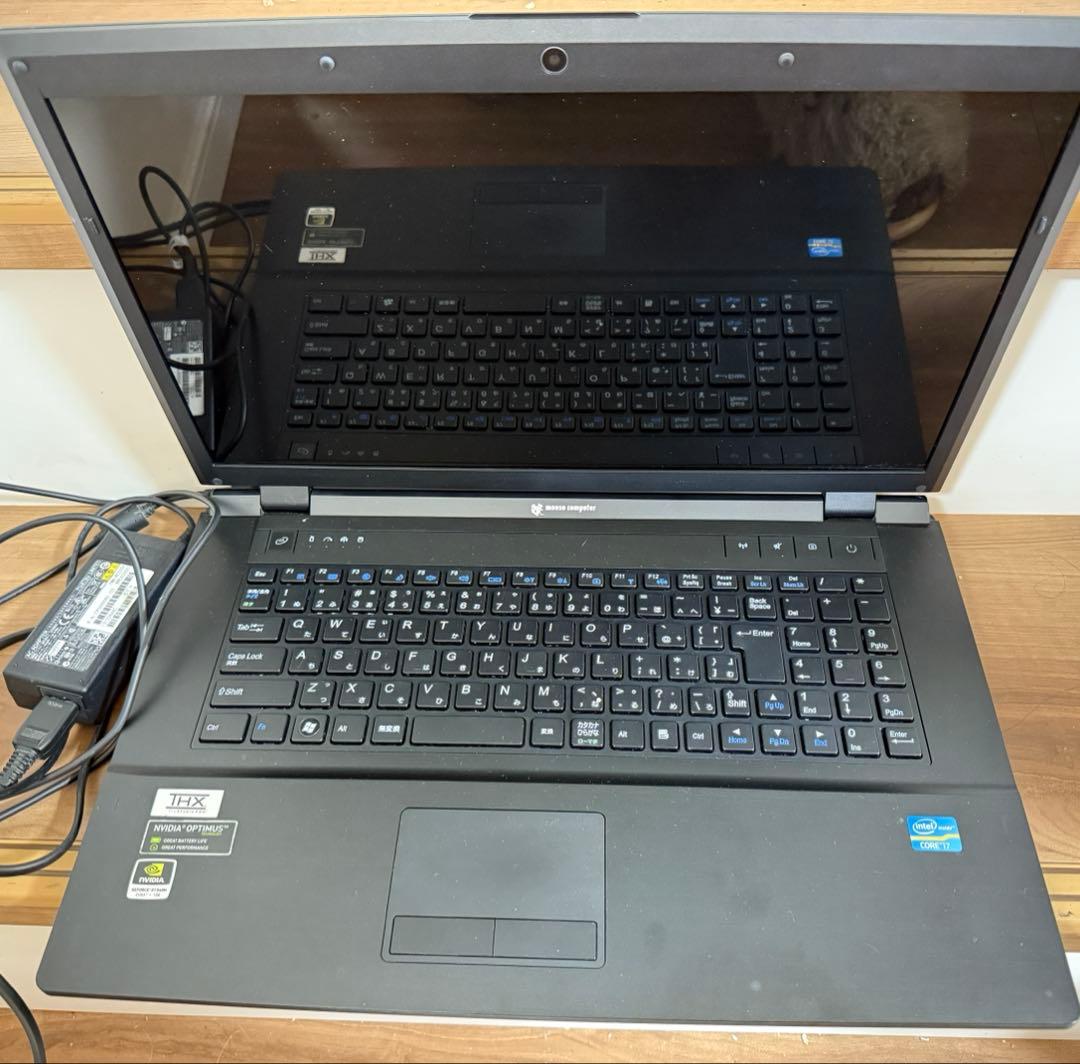 MouseノートPC win10 i7 model:w170HN 初期化済み