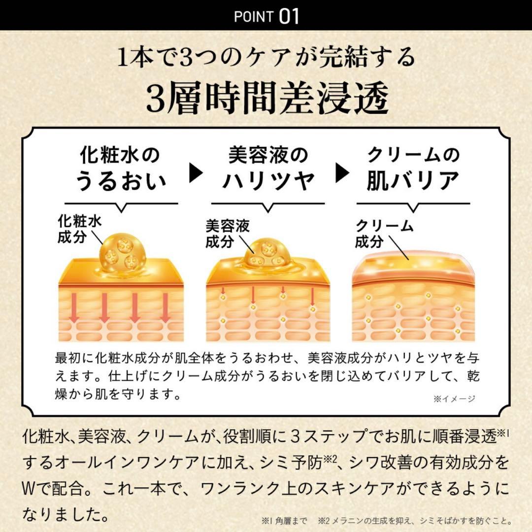 新品未開封 サントリー VARON オールインワン メンズ美容液 120ml