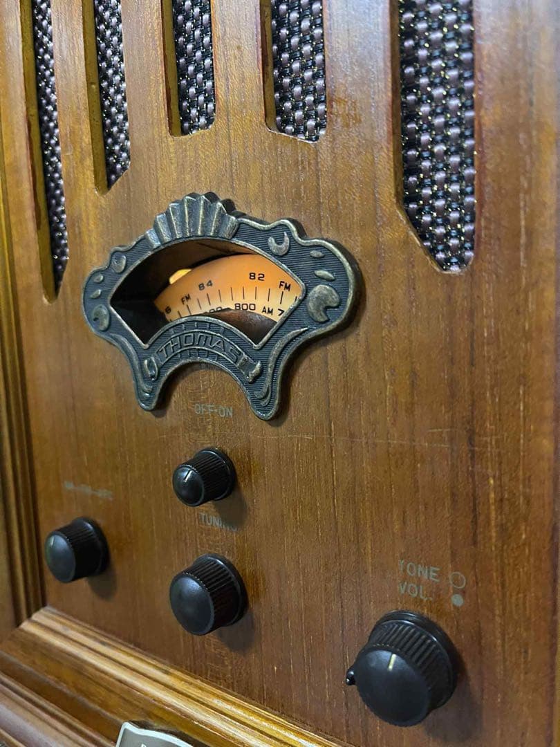 PIA ART 木製 ラジオ AM FM アンティーク