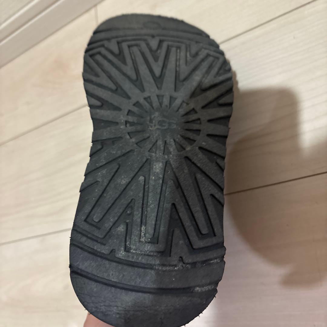 UGG ブラック ムートンブーツ　23㎝