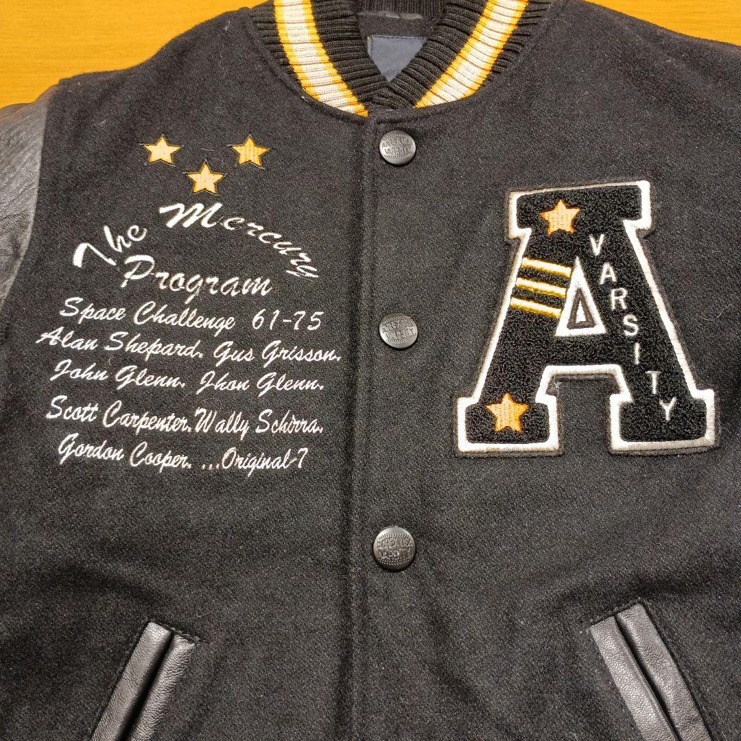 (MRSD19)AVIREX アヴィレックス スタジャン レザージャケット