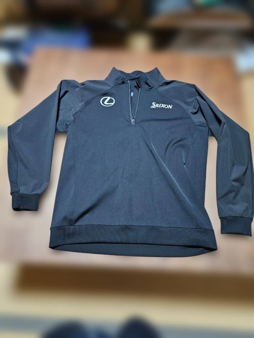 k*6様 松山選手モデルSrixonカラーブロックハーフジップアップジャケットs