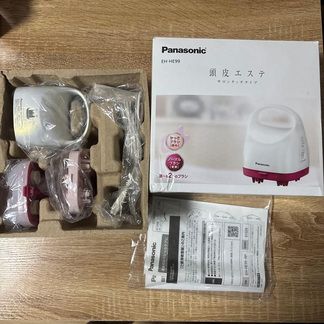 Panasonic EH-HE99 頭皮エステ　未使用　箱痛みあり　最安値