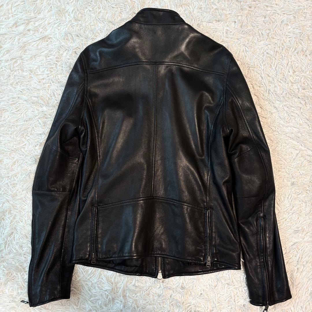 ✨極美品/やぎ革/L✨バッファローボブズ レザージャケット シングルライダース