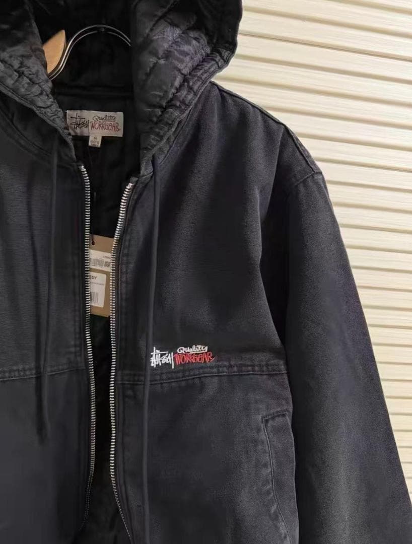 リョマ樣專用Stussy ブラックジャケット　アクティブジャケット　デトロイト