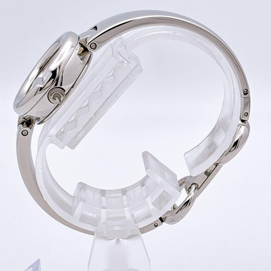 【極美品・電池新品・付属品】GUCCI 134.5 3P ダイヤ シェル