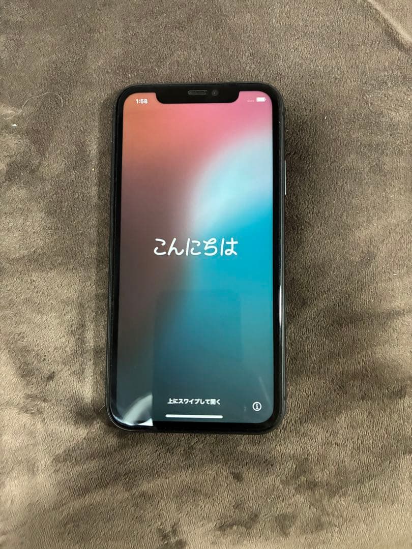 iPhone11 64GB ブラック 安心データ消去