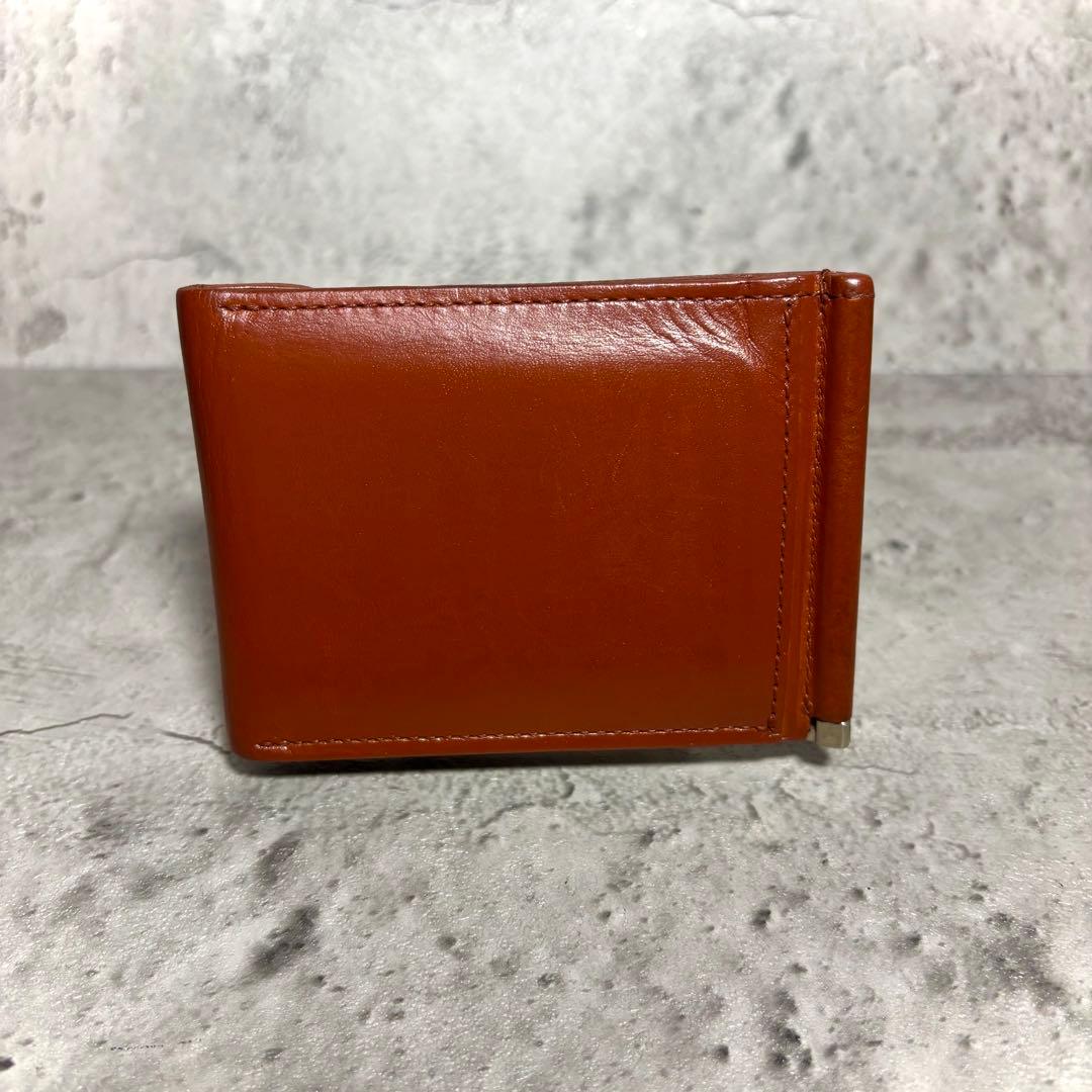 【オススメ！】ポーター ネイチャー NATURE マネークリップ 茶 レザー 革