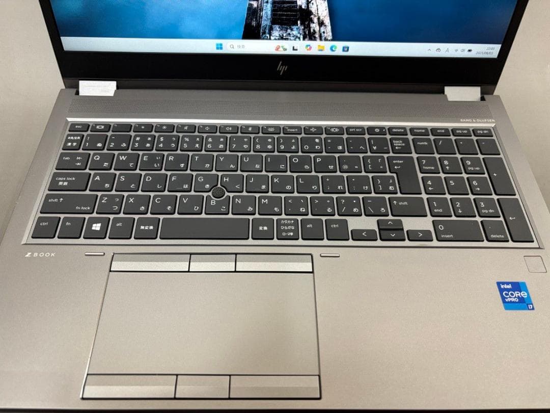 その他ノートPC本体 HP ZBook Fury G8 i7/32GB/RTX A3000/15.6