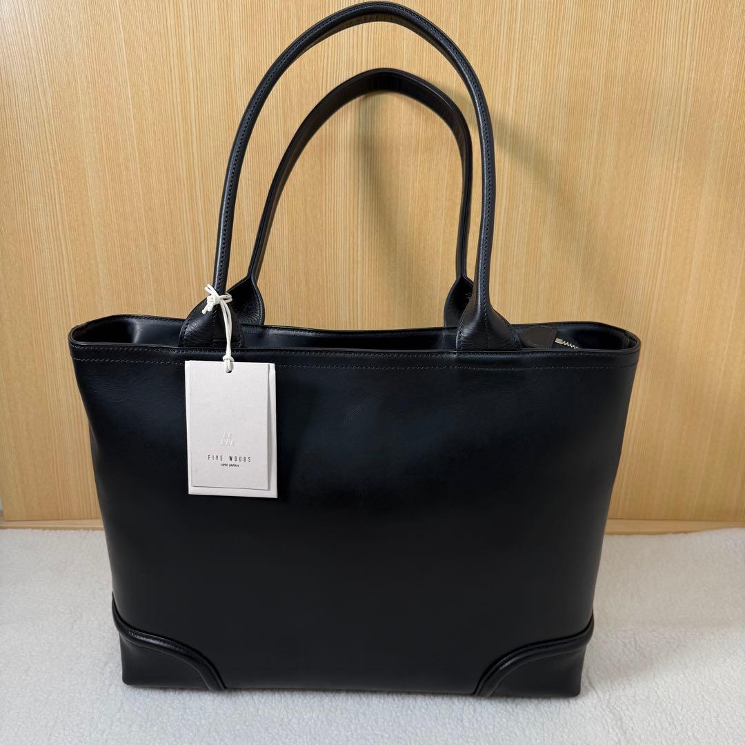 ポーチ付き　Five Woods ファイブウッズ トートバッグ プラトウ