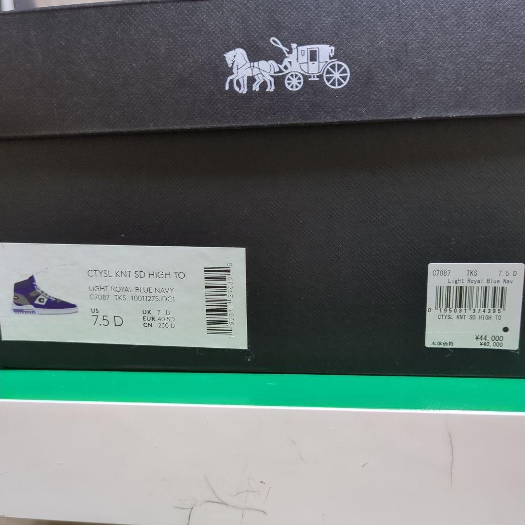 COACH　ハイカットスニーカー