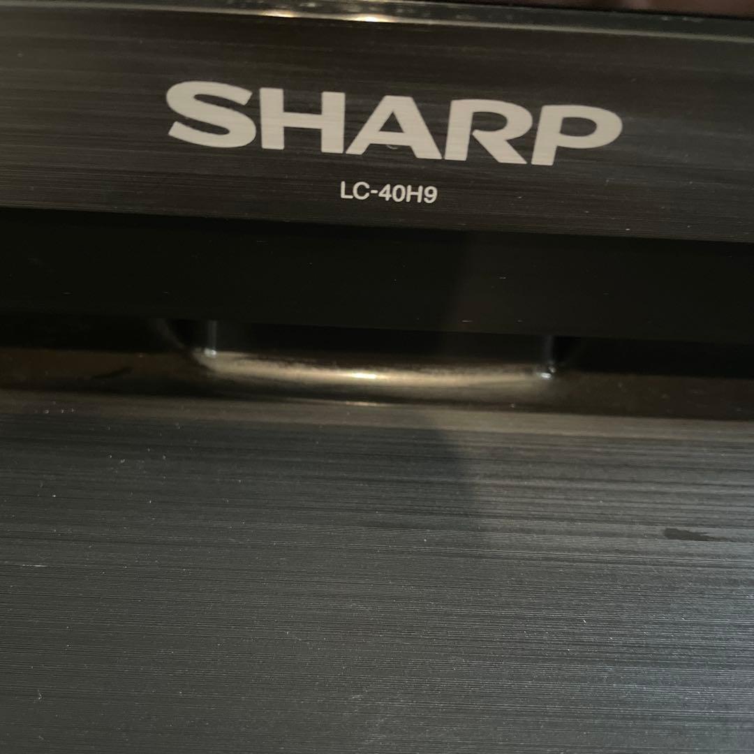 SHARP AQUOS 40V型 液晶テレビ LC-40H9 動作良好