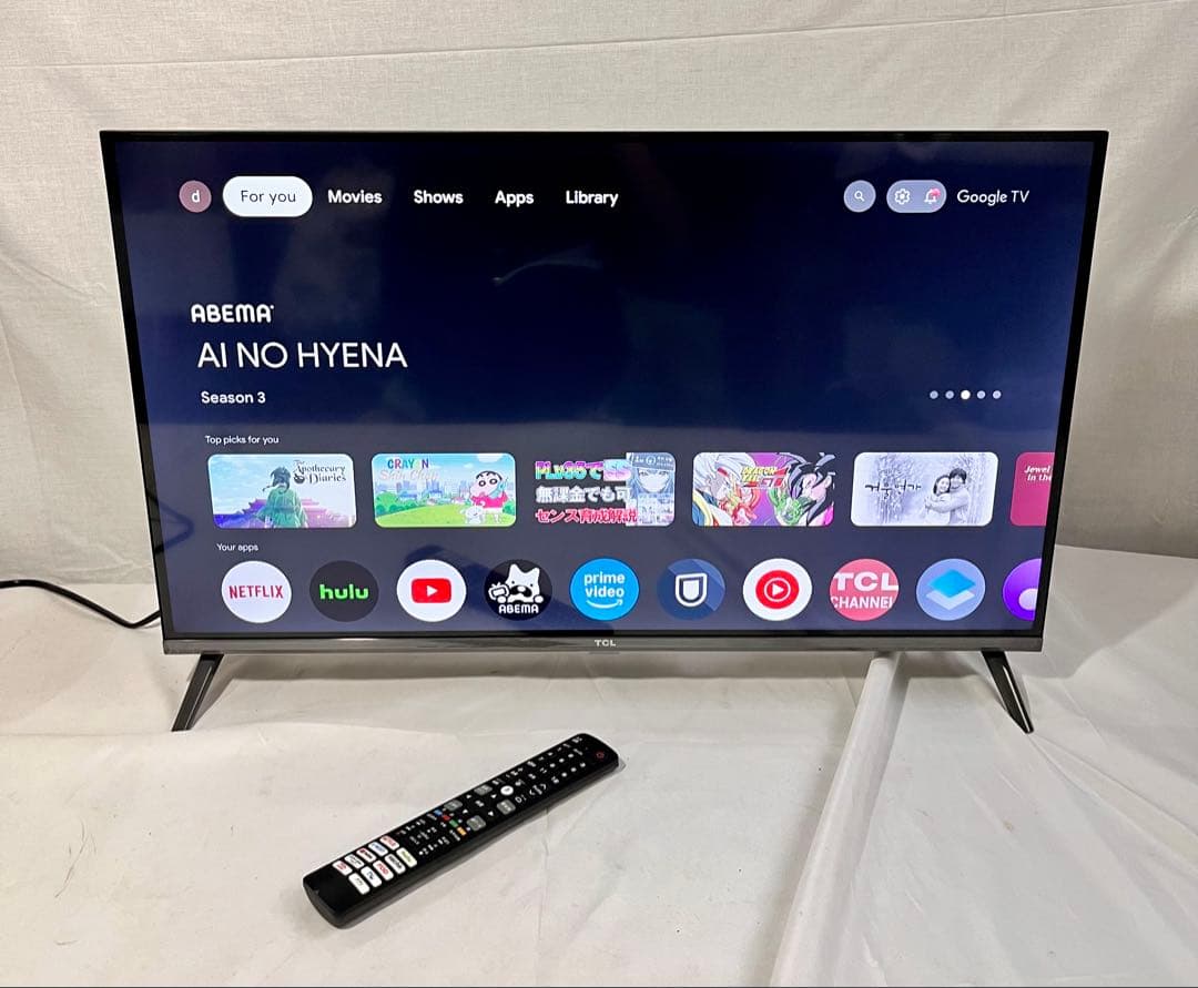 ②24年製　TCL 液晶カラーテレビ　2Kスマート液晶テレビ　S5401