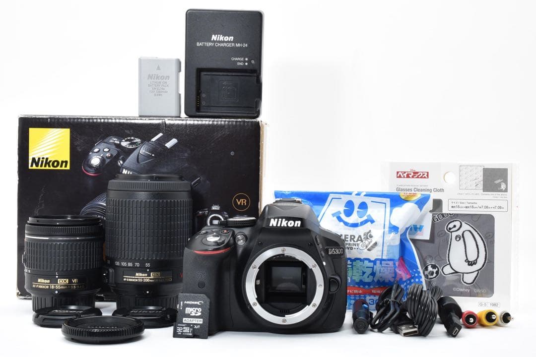✨人気のダブルレンズ✨Nikon D5300 届いてすぐに使える 初心者向け