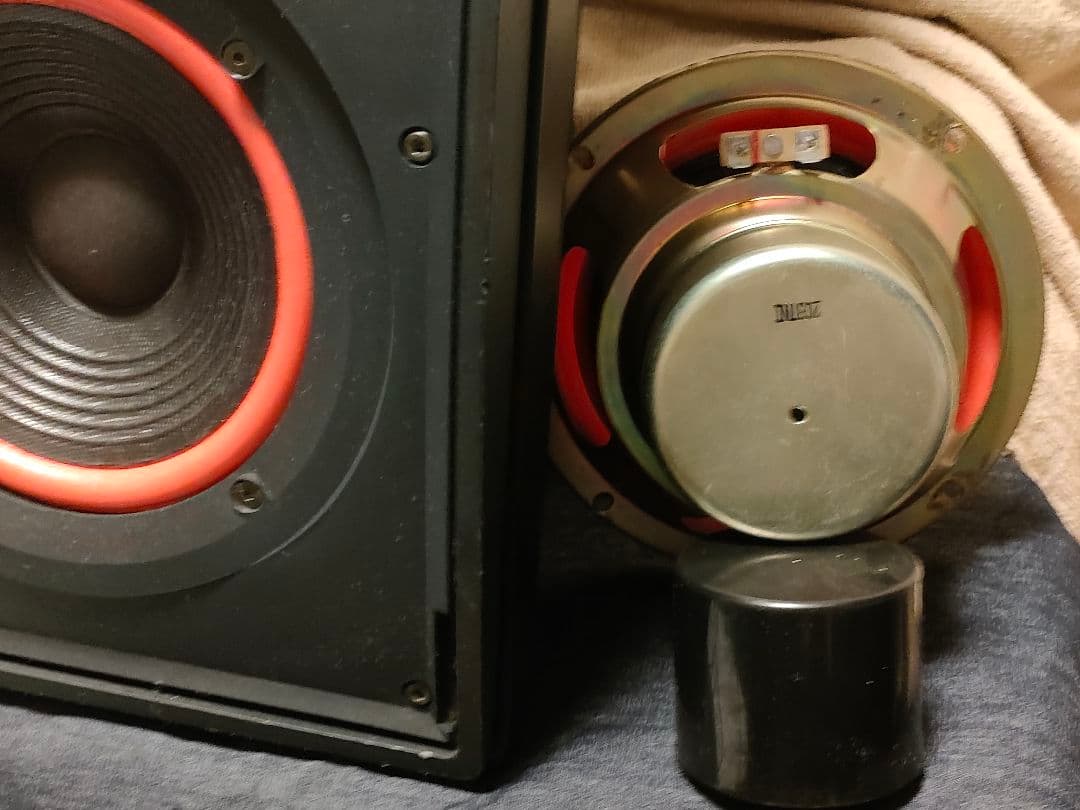 JBL Control 5 オレンジ色！新品エッジ（Ｒ７/５月交換）の激レア物！