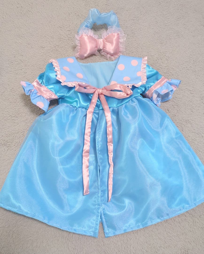 90size　パジャマパーティー　 ガウンとヘアバンドの2点