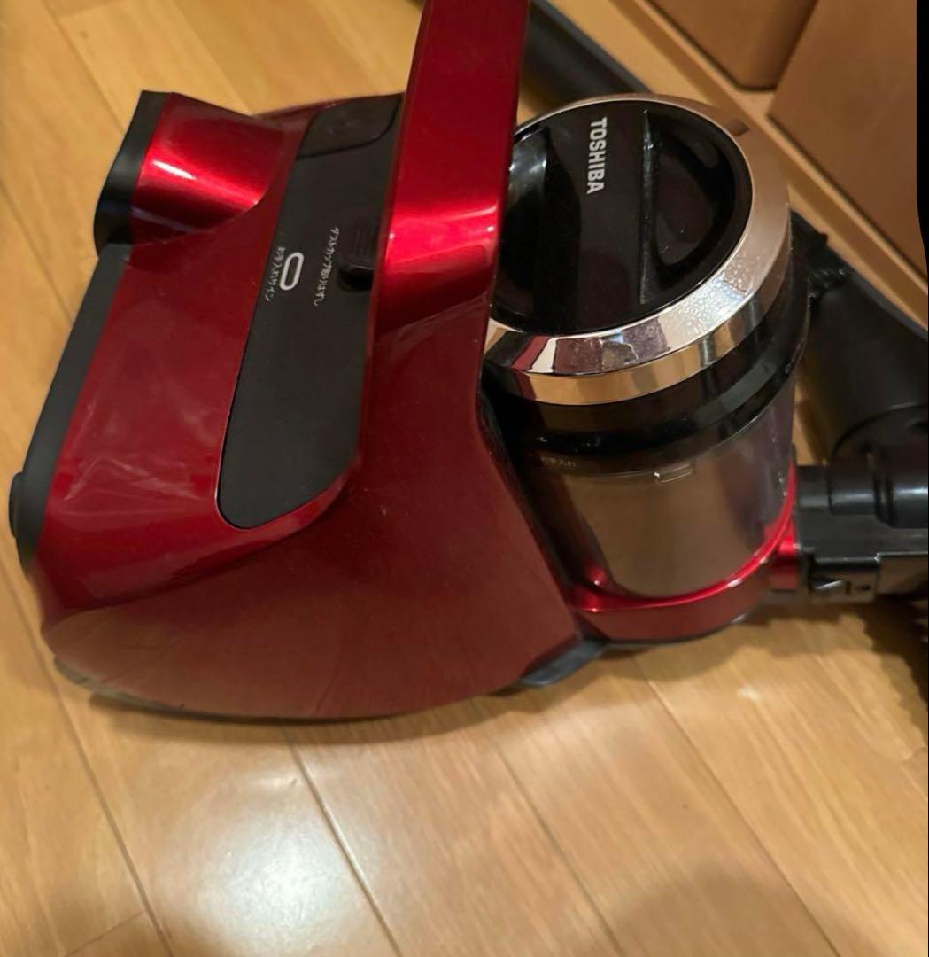 東芝 サイクロンクリーナー TORNEO mini グランレッドVC-CF30