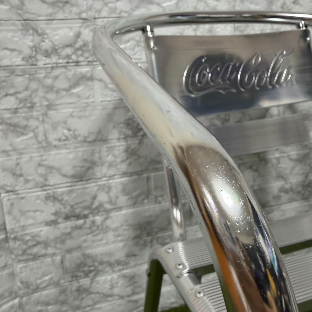 非売品　CocaCola コカコーラ　アルミチェア　2脚セット　シングル　肘掛け