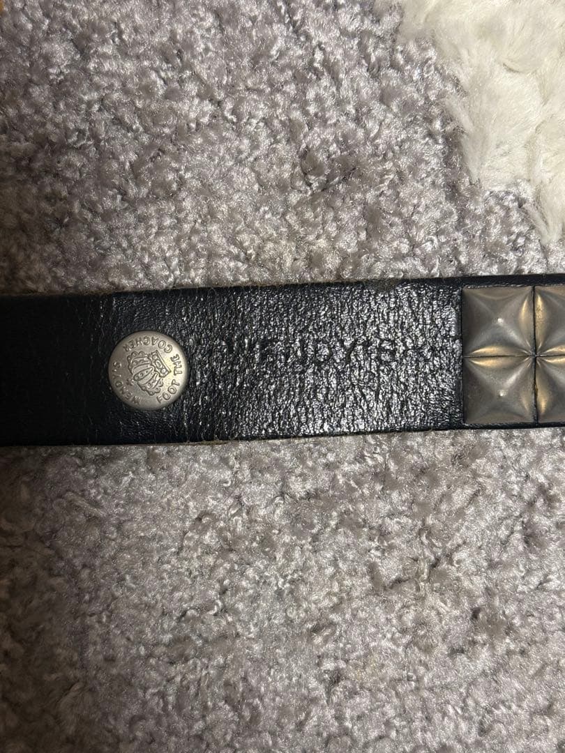 Wendy's & foot the coacher 2連スタッズベルト　激レア