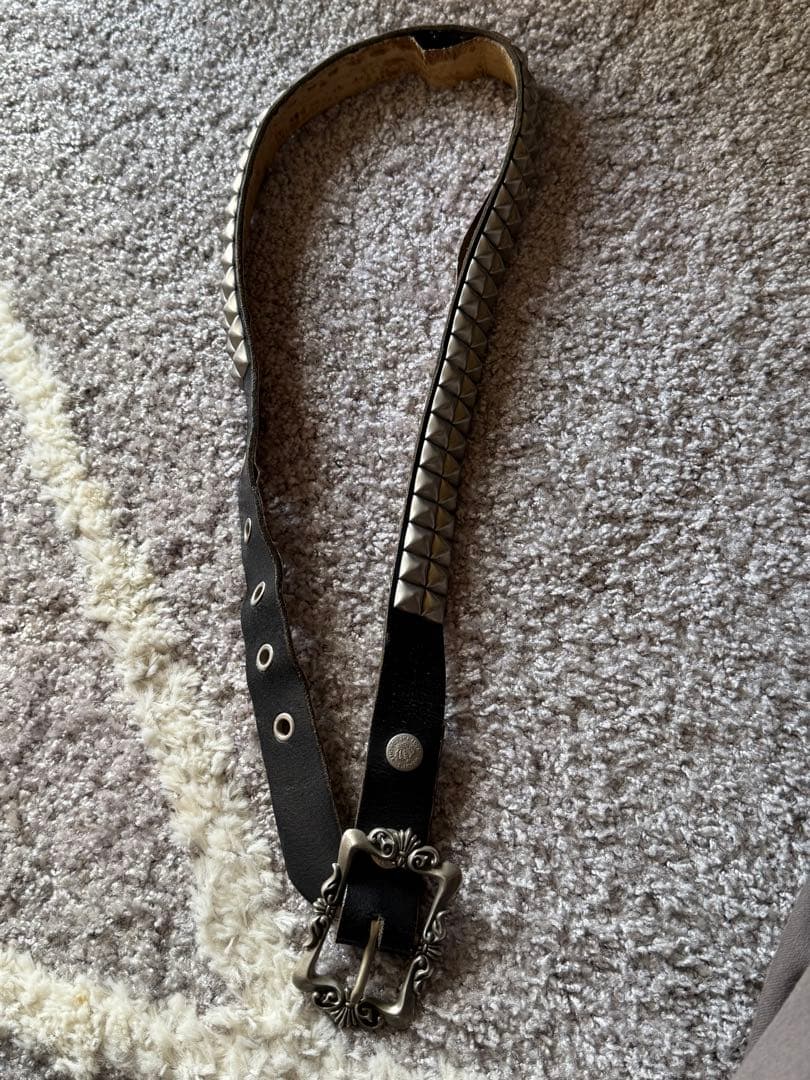 Wendy's & foot the coacher 2連スタッズベルト　激レア