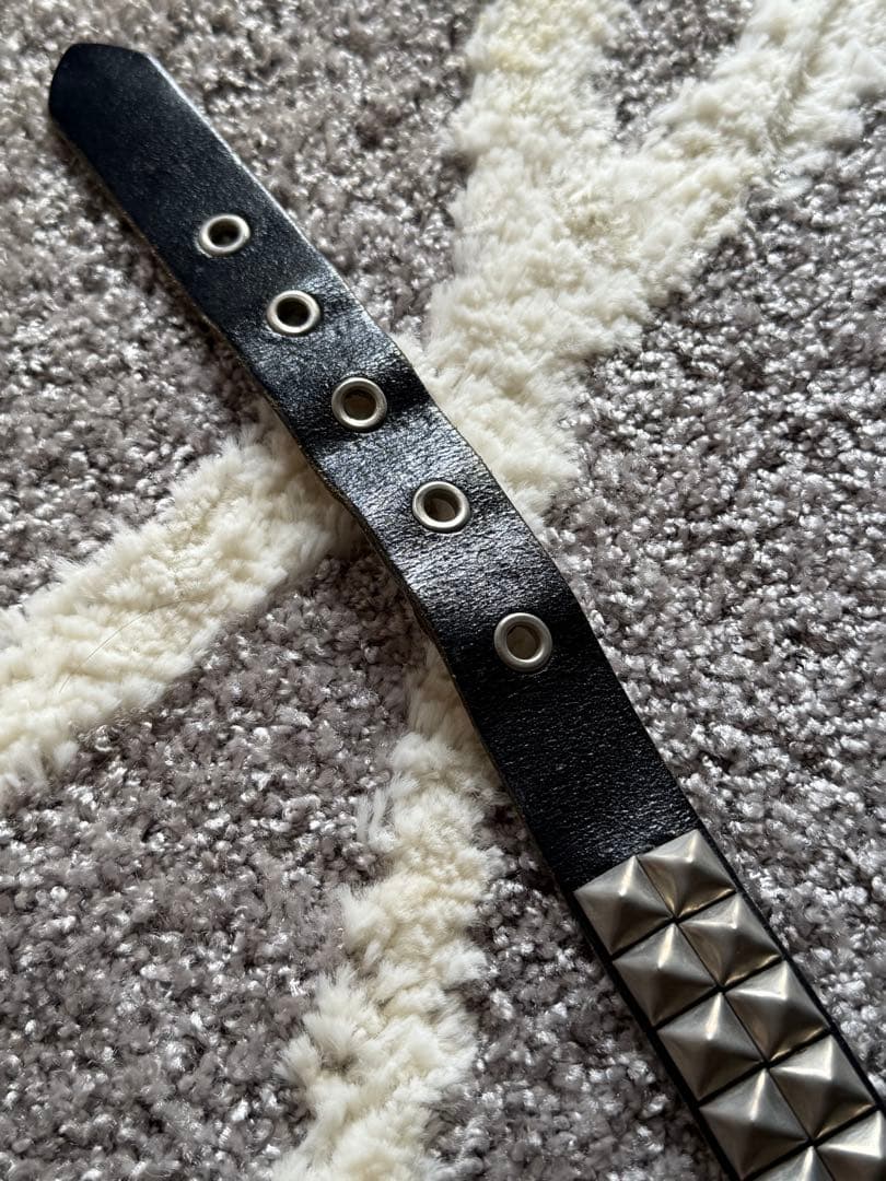 Wendy's & foot the coacher 2連スタッズベルト　激レア