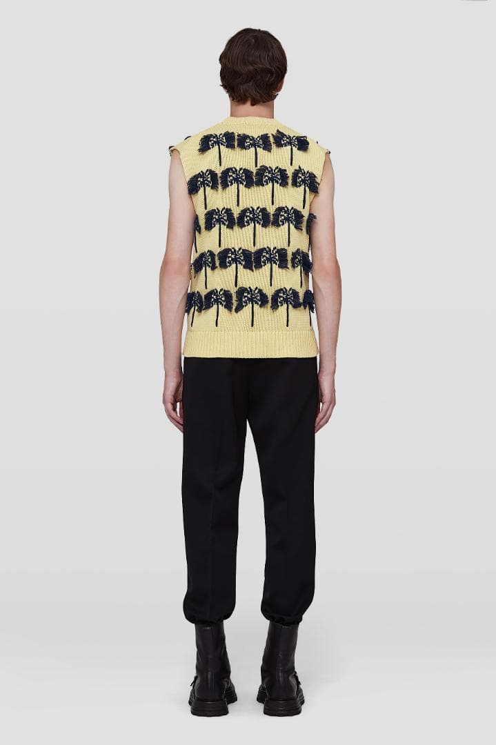 【定価18万】JILSANDER ジルサンダー ニット Vネック ベスト 46