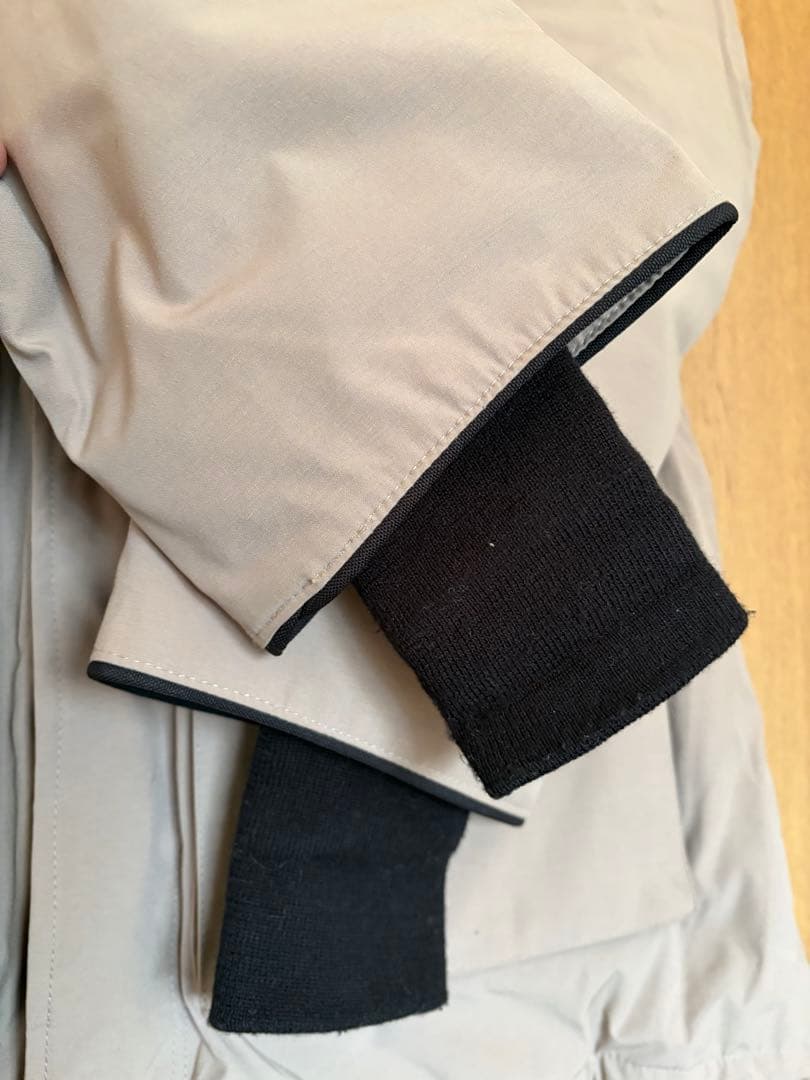   ダウンジャケット M/M ベージュ