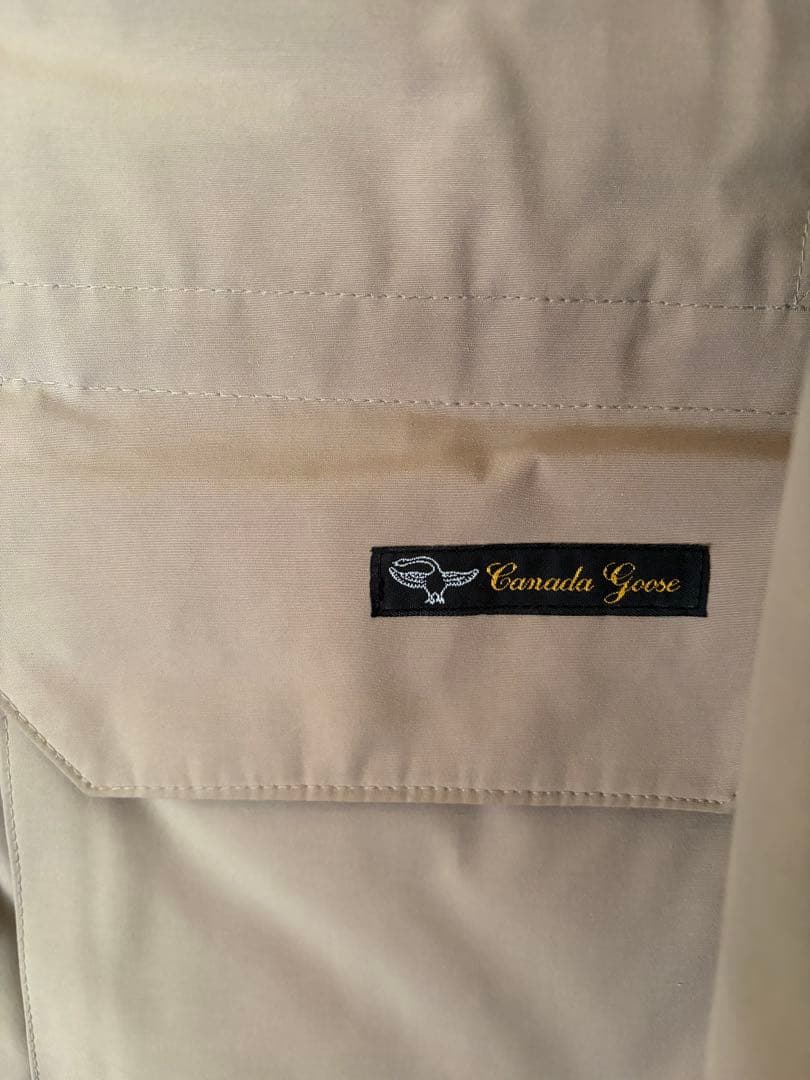   ダウンジャケット M/M ベージュ