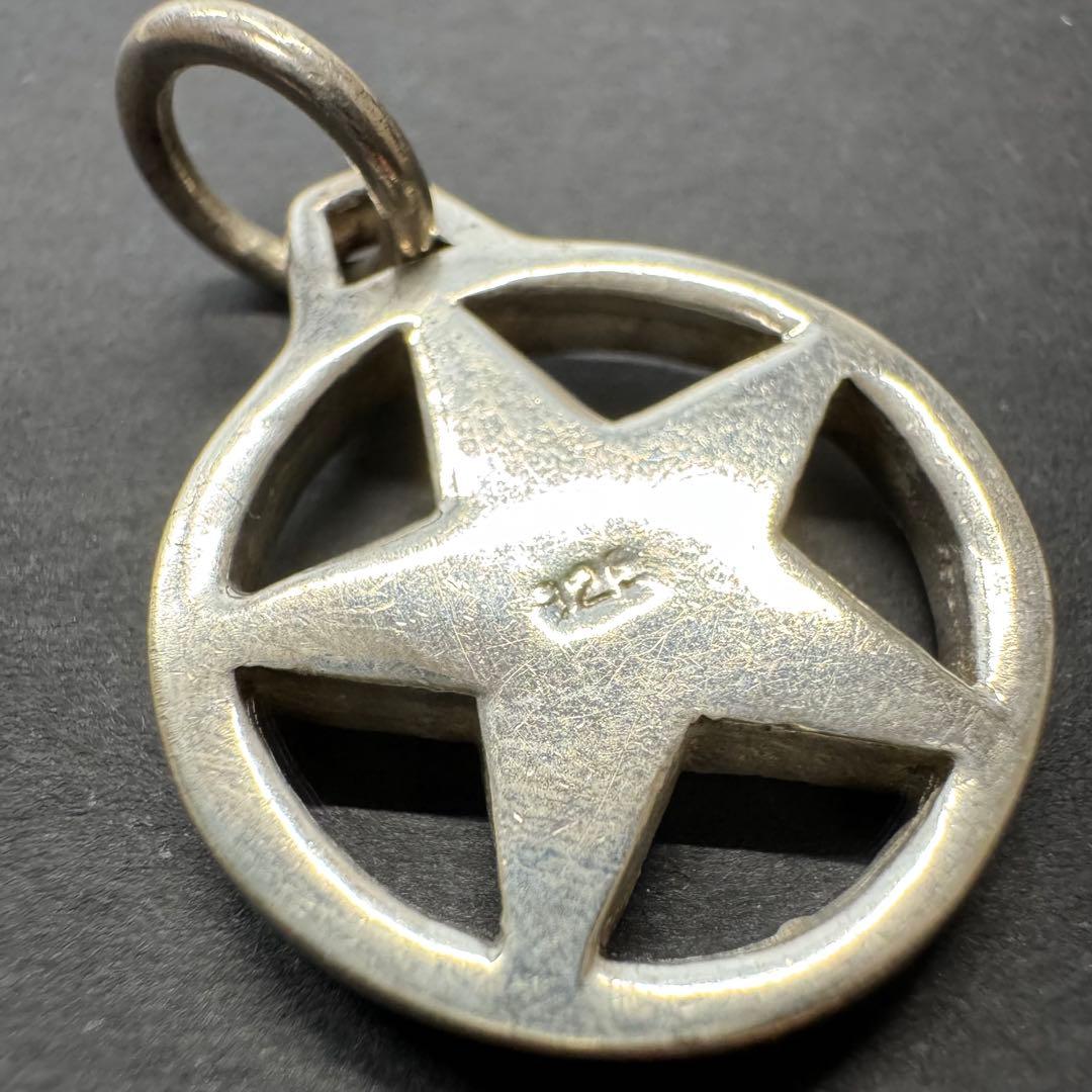 【星型 silver925】ターコイズ ネックレストップ