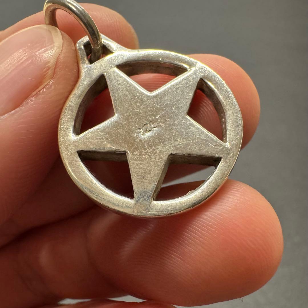 【星型 silver925】ターコイズ ネックレストップ