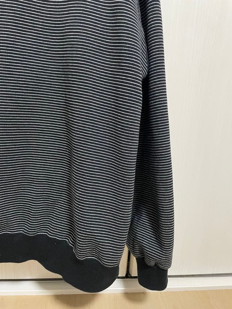 ENNOY BORDER CREW NECK SWEAT エンノイ XXL