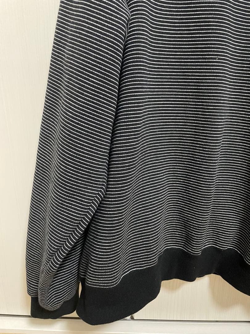 ENNOY BORDER CREW NECK SWEAT エンノイ XXL