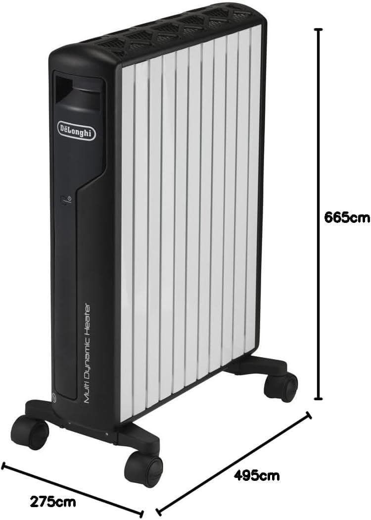 DeLonghi MDH15-BK ヒーター 本体＆リモコン