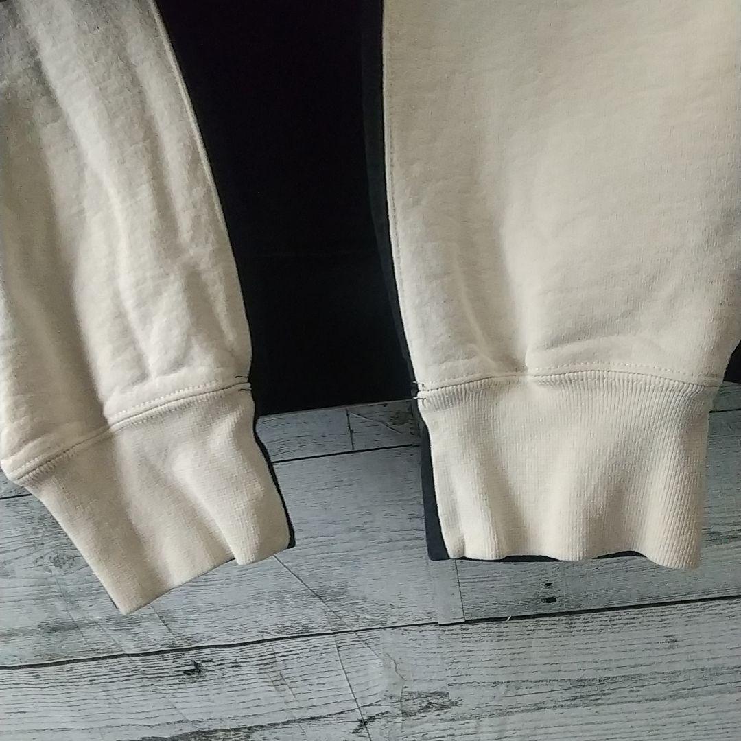 人気サイズ・デザイン☆シュプリーム 刺繍 Sロゴ パーカー バイカラー XL相当