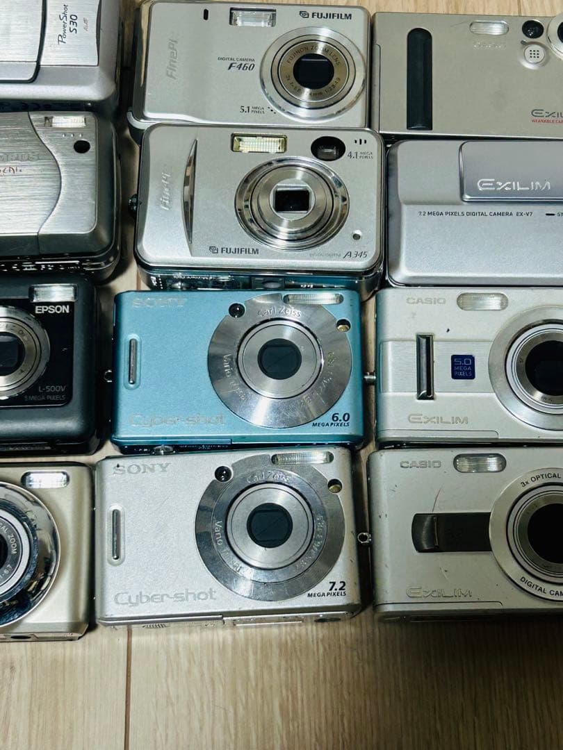 コンパクトデジタルカメラセットジャンク
