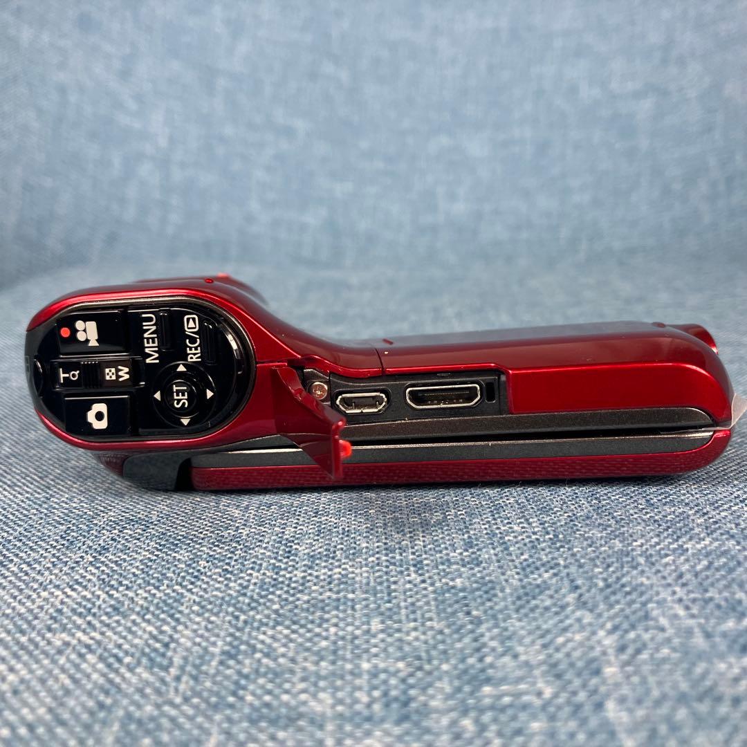 美品　Panasonic デジタルムービーカメラ HX-DC3 レッド