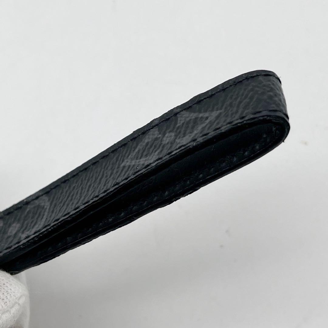 ルイヴィトン ポルトクレ・ドラゴンヌ キーホルダー モノグラム エクリプス