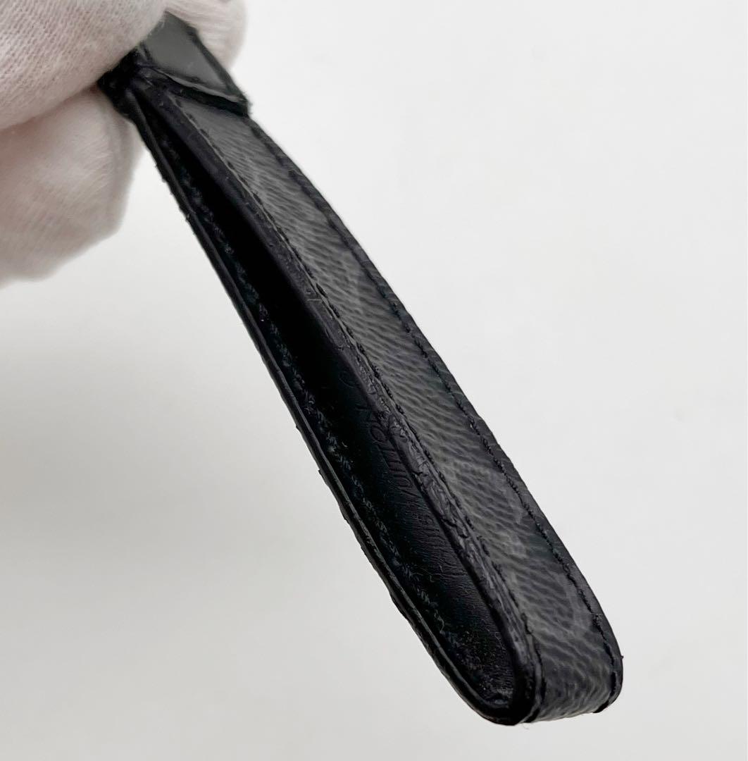 ルイヴィトン ポルトクレ・ドラゴンヌ キーホルダー モノグラム エクリプス