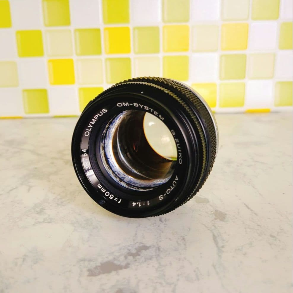 オリンパス OM-SYSTEM Zuiko 50mm f1.4 レンズ