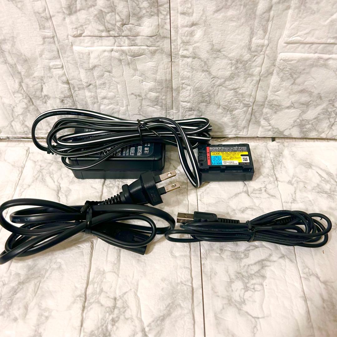 【完動品】 SONY HDR-CX370V ビデオカメラ 動作確認済 ブラウン