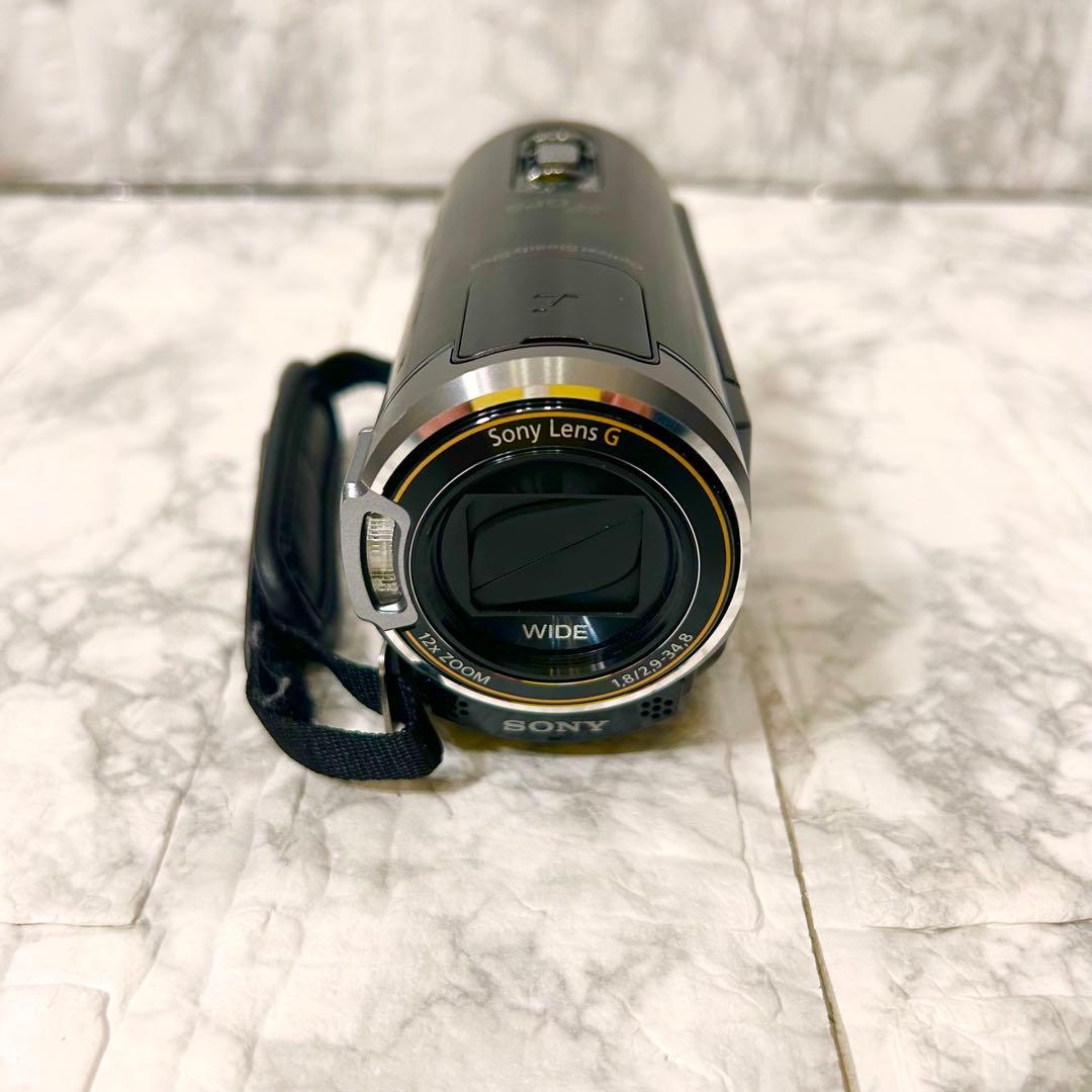 【完動品】 SONY HDR-CX370V ビデオカメラ 動作確認済 ブラウン