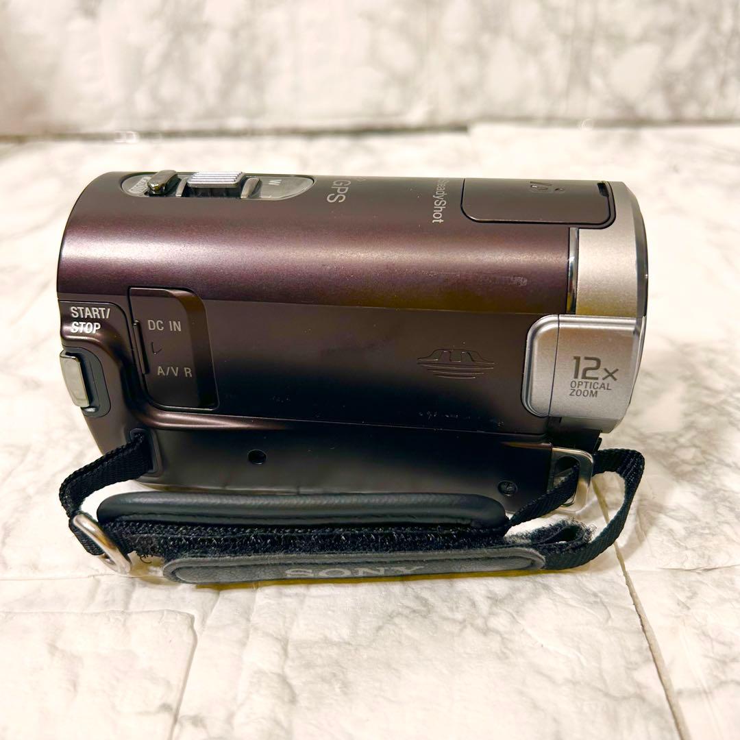 【完動品】 SONY HDR-CX370V ビデオカメラ 動作確認済 ブラウン