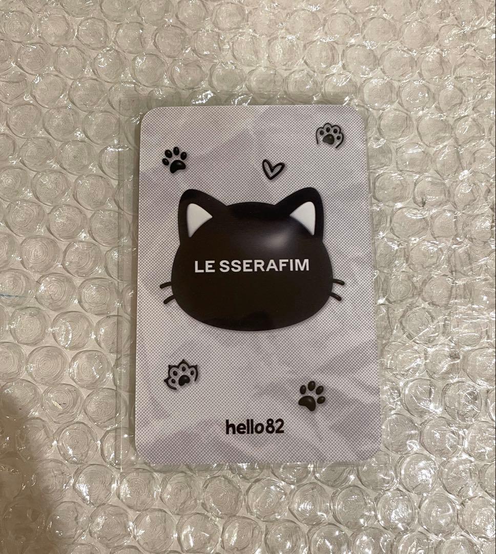 ルセラフィム チェウォン SPAGHETTI hello82 US 限定 トレカ