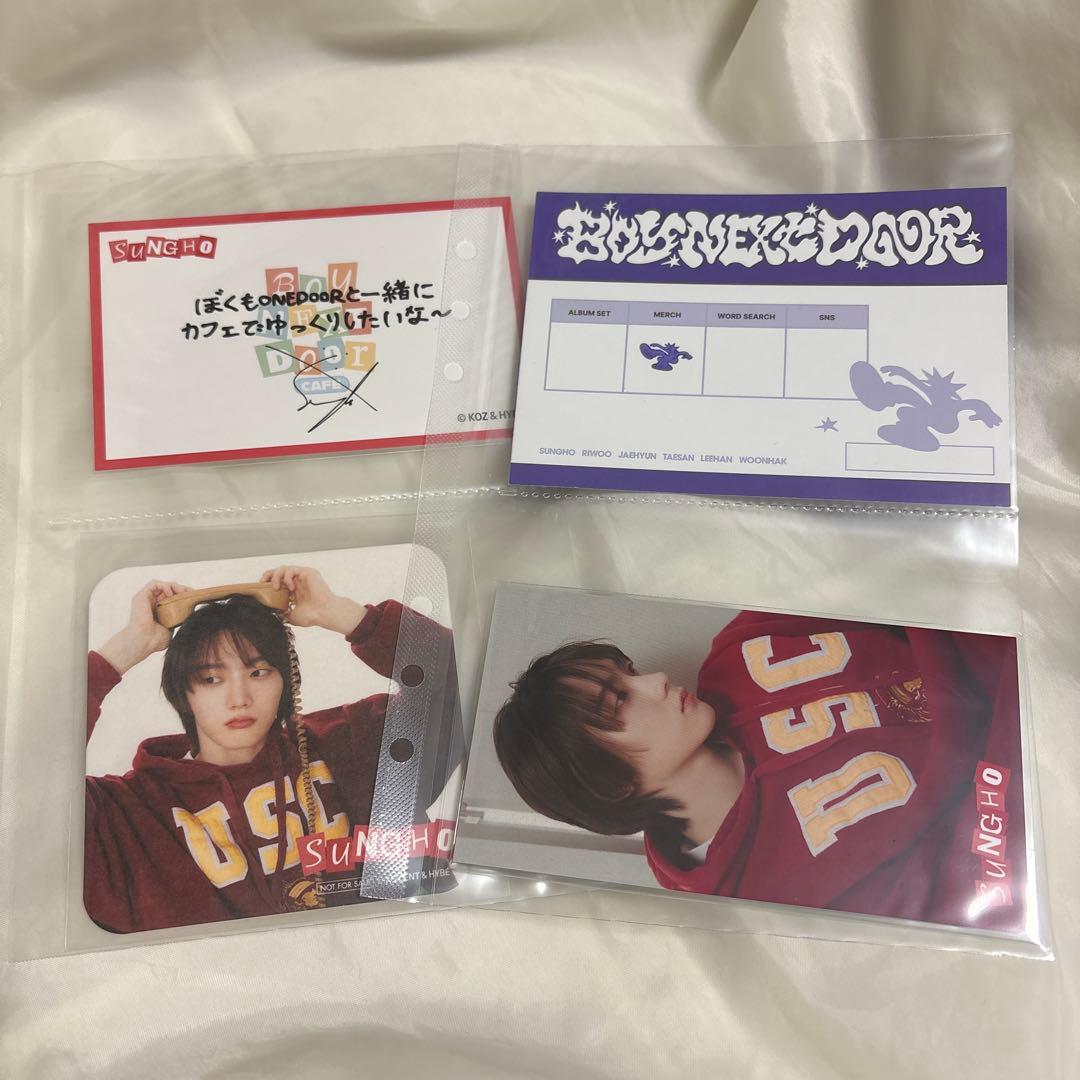 BOYNEXTDOOR ボイネク ソンホ トレカ約70枚 ポストカード セット