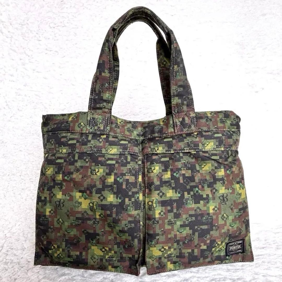 ★NAO ★【PORTER × BEAMS】 トートバッグ カモフラ