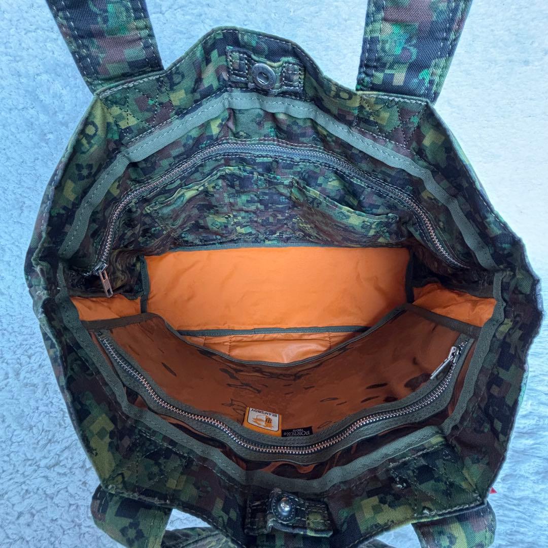 ★NAO ★【PORTER × BEAMS】 トートバッグ カモフラ