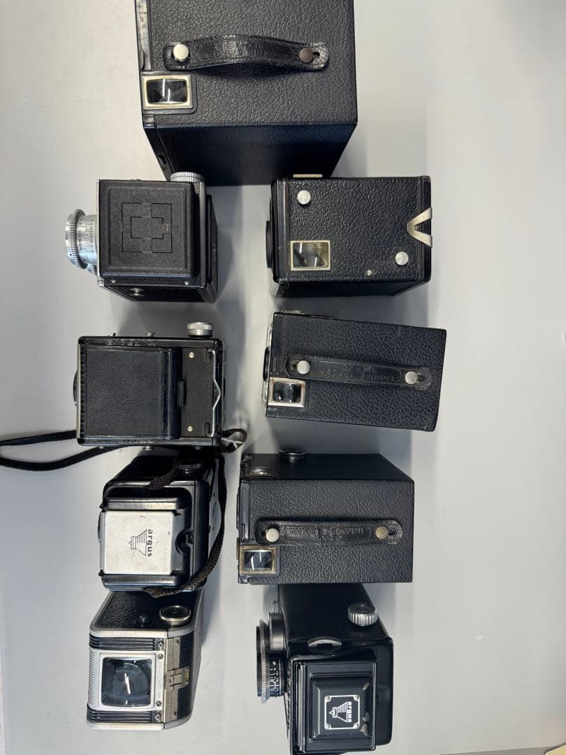 【貴重な完動品】二眼レフカメラ ボックスカメラ　9台セット
