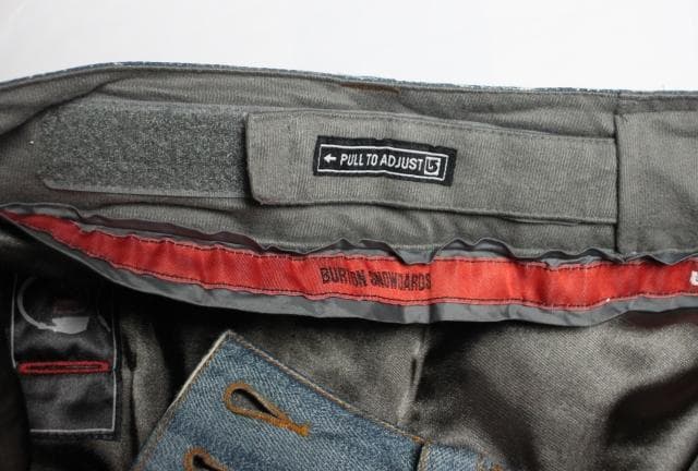 BURTON(バートン）ゴアテックス デニムプリント スノーボード パンツ M